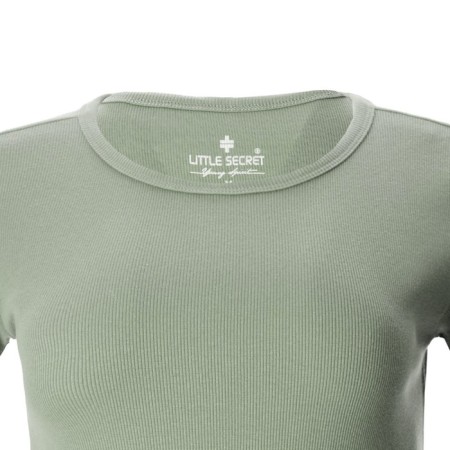 T -shirt female, green color, size l (46)-6