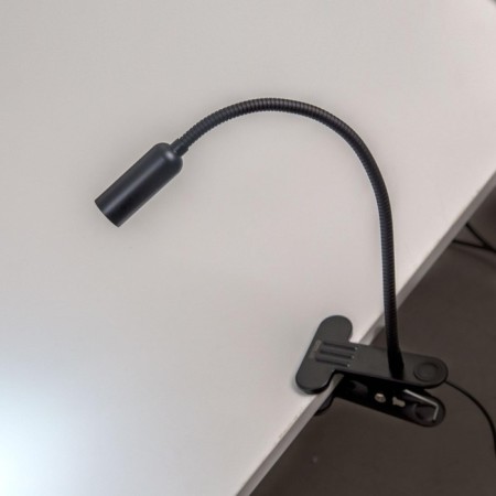 Table Office Office Citilux "Newton" CL803061N 8x27 cm, 1x4W, LED, Black Color Black-3
