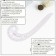 Portnovskoye metric "Snail", 30 × 10.5 cm, thickness 0.5 mm, color transparent
