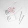 Needles for household sewing machines, for knitwear, No. 100/16, 5 pcs