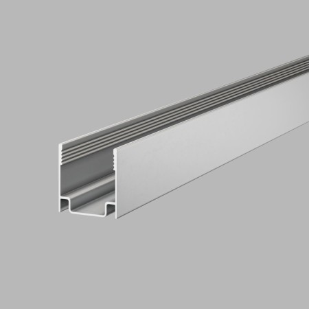Maytoni aluminum profile for flexible neon 17x8 mm, 1 m, silver-1