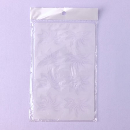 Chocolate form "Fan", silicone, 8 cells, 20 × 13 × 0.1 cm, the color is transparent-3
