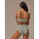 Top female with cup, size l, color pistache