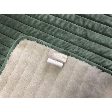 Liberty blanket, size 160x220 cm, green color-3