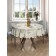 The tablecloth on the table "Sage", Round, Saten, D = 150 cm