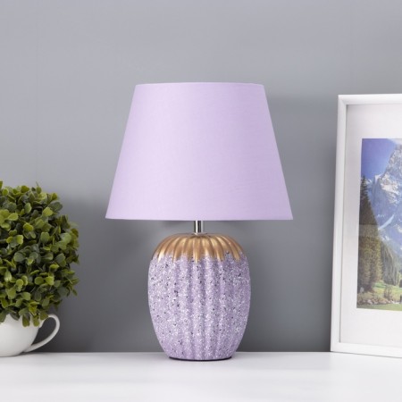 Table lamp "Success" 1he14 40W violet 22x22x33cm-2