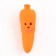Brying toy "carrots" for dogs, 12 cm, orange