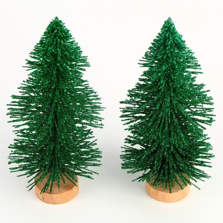 Miniature Puppet "Christmas tree", set 2 pcs., Size 1 pc. - 14 × 5 × 5 cm-2