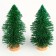 Miniature Puppet "Christmas tree", set 2 pcs., Size 1 pc. - 14 × 5 × 5 cm