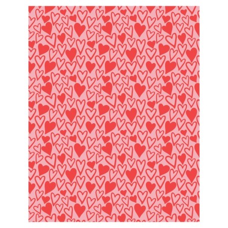 Pillow Roller "A lot of hearts, decorative, size 16x45 cm-1
