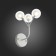 Sconces st. SL376.501.03. Demele. 3x2 W, G4 LED, 350 LM, 15x20 cm, white color