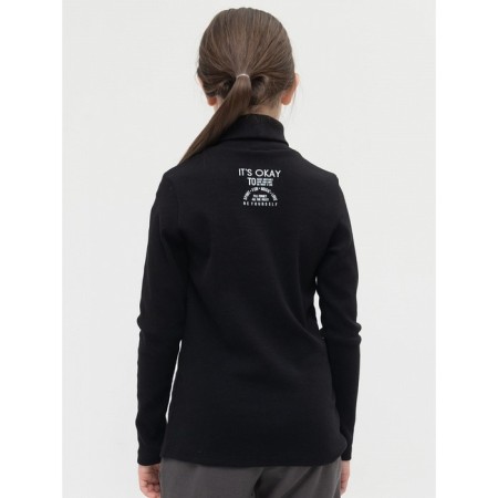Jumper for girls, height 164 cm, black color-4