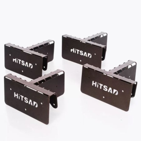 801-030BR T-shaped bracket for beds 801-030BR 12.8x15x7.5 cm-3