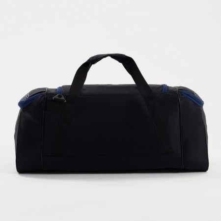 Road bag on lightning, 3 external pockets, a long belt, black color-1