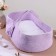 Luel with a mattress, 70 x 42 x 24 cm, lavender, cotton