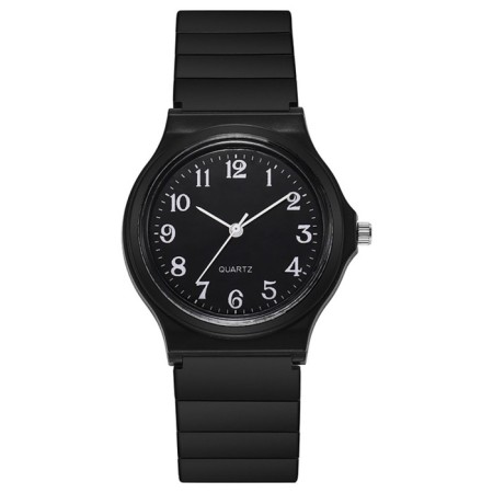 Men's watch, d-3.6 cm, black dial