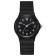 Men's watch, d-3.6 cm, black dial