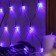 Garland "Network" 1.6 × 1.6 m, IP20, dark thread, 144 LED, glow blue, 8 modes, 220 V