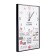 Carty clock is wall-mounted, interior "kitchen rules", smooth move, 57 x 35 x 4 cm