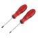 Set of scrap screwdrivers, magnet, two -component handles, PH1 and SL5 x 75 mm, 2 pcs.