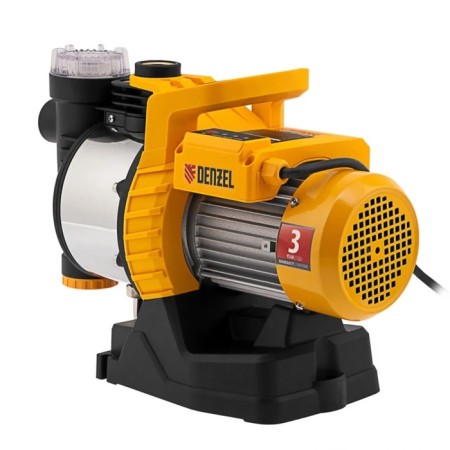 Surface pump Denzel GP1100SS, Garden, 1100 W, pressure 45 m, 67 l/min, cable 1.2 m-2