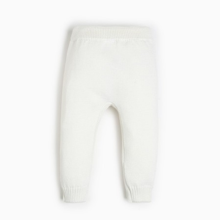 Pants knitted crumb I, height 74-80 cm, milk color-3