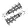 Dowel "Zubble" Driva, for drywall, with a drill, metal, 50 pcs
