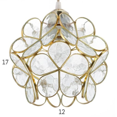 Lamp Bayerlux 40307/1 E27 40W gold 22x22x24-124 cm-2