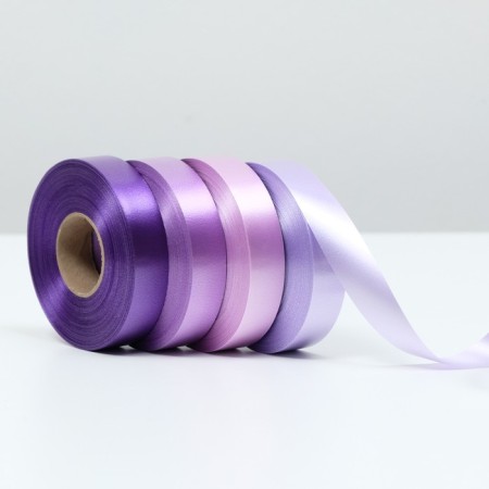 Tape for decor and gifts, lilac, 2 cm x 45 m-1