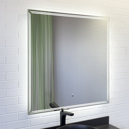 Comforty mirror "Dzhanka-90" LED backlight, sensor, anti-recovery