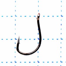 The hook KOI Tanago-Ring, size 12 Int4 AS, color BN 10 pcs.