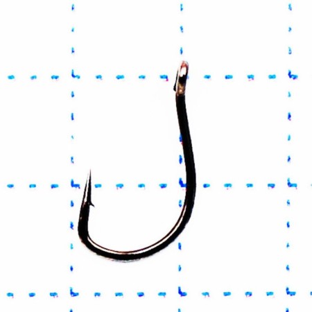 The hook KOI Tanago-Ring, size 12 Int4 AS, color BN 10 pcs.