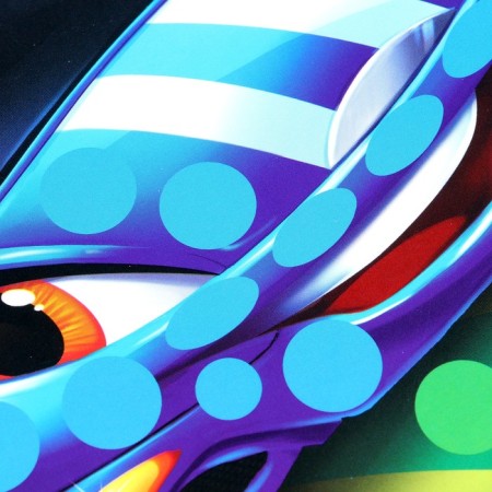 Application from felt "Cool car"-3