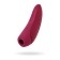 Vacuum-wave contactless stimulator of the Satiffyer Curvy 1+ clitoris, silicone, red color, 14.3 cm