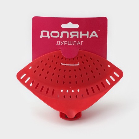 A colander is a kitchen wrap on a trunk of a share, 12 × 18.5 cm, color mix-4