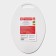 Board cutting plastic oval shade "Simplex", 31 × 21 cm, color mix