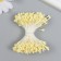 Flower stamens "light yellow" set 360 pcs length 6 cm
