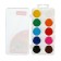 Watercolor 10 colors "Gamma" "Cartoons", in a plastic box, without a brush