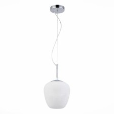 STL LUCE Sus. SL1168.103.01. Cesare. 1x40 W, E27, 19x19x21.2 cm, chromium color