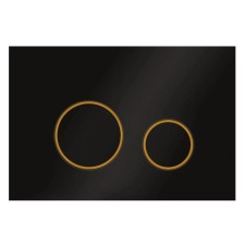Кнопка управления Veconi Round Design VFRD-BLG, пластик, механическая, матовая, черный