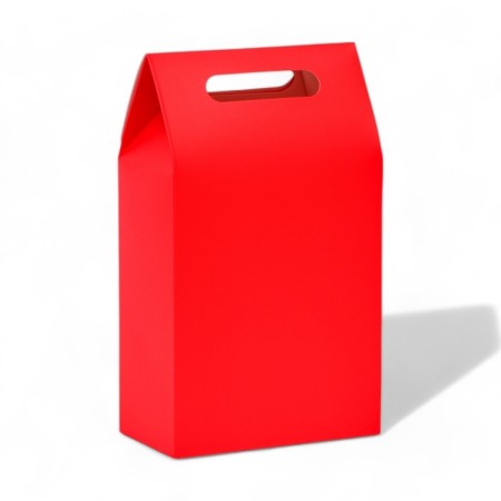 Box-pack with a pen, red, 27 x 16 x 9 cm-1