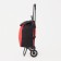 Carrier-house bag on cord, black/red color