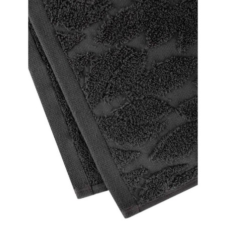 Trure -free towel Sofi de Marko Flowers, 550 gr, size 70x140 cm, color anthracite-1