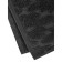 Trure -free towel Sofi de Marko Flowers, 550 gr, size 70x140 cm, color anthracite