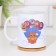ARINA sublimation mug 320 ml, with application