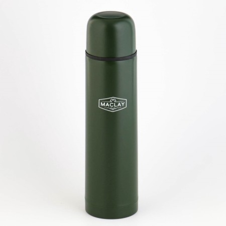 Thermos "Maclay", 750 ml (guarantee 5 years), retains heat 24 hours, green-5