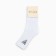 Minaku socks "gesture", white color, size 38-39 (25 cm)