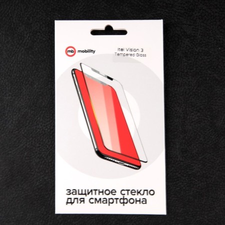 Protective glass Mobility, for Itel Vision 3, full glue-2