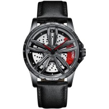 Men's wrist watch, D-4.5 cm, L-26 cm strap, 3 atm