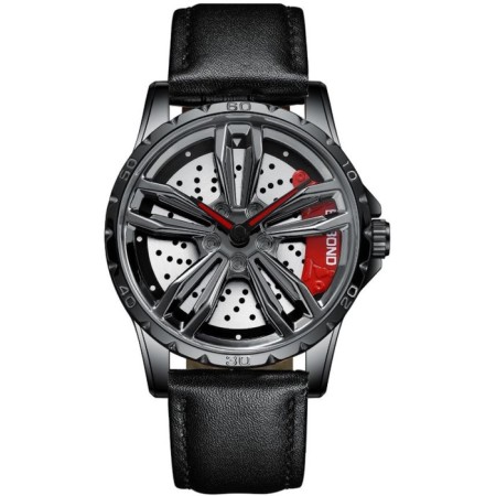 Men's wrist watch, D-4.5 cm, L-26 cm strap, 3 atm
